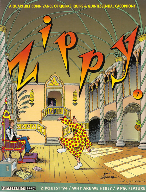 Zippy The Pinhead: Signed Print, Zippy Quarterly #7 Cover